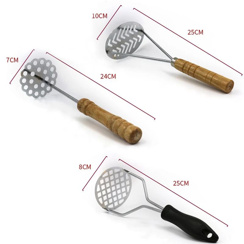 Potato Masher Ricer - Ręczna tłuczek do ziemniaków do gładkiego