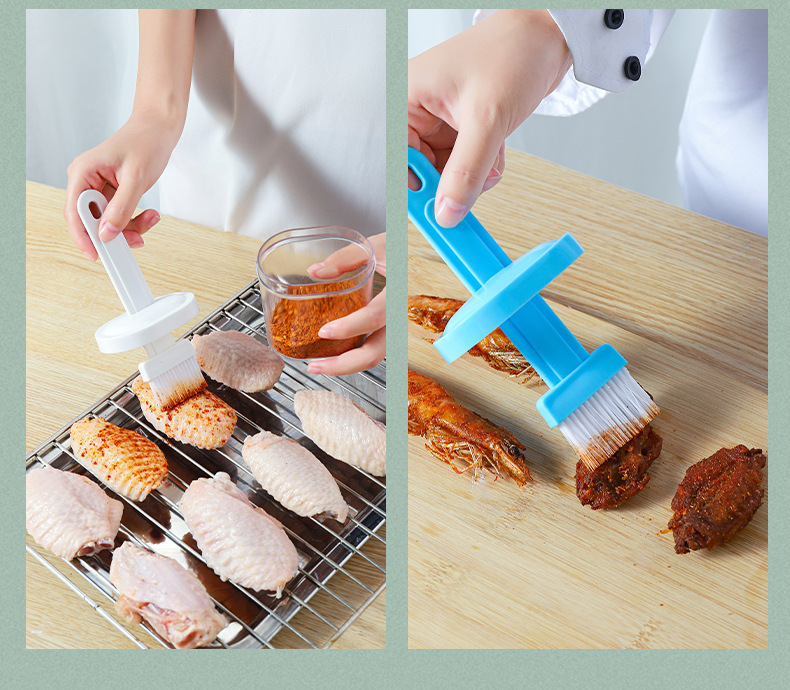 Kitchen Gadgets Store - Zestaw silikonowych pędzli do oleju, odpornych