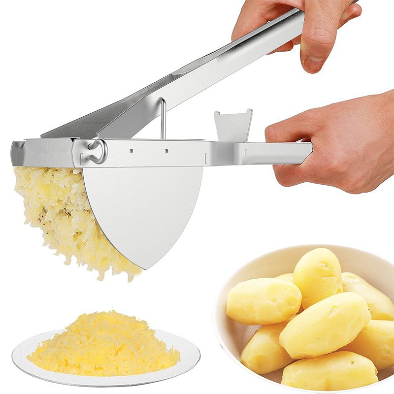 Potato Masher Ricer - Praska do ziemniaków ze stali nierdzewnej,