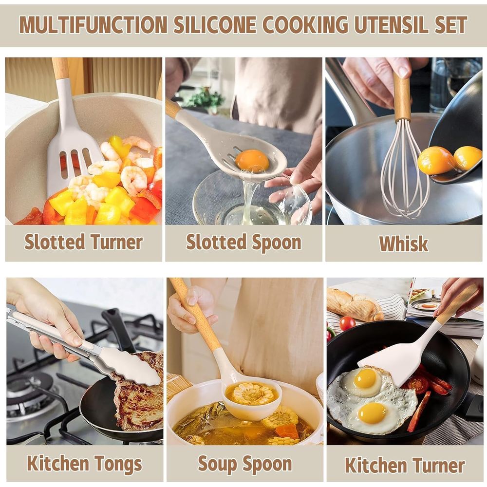 Zestaw Grubych Silikonowych Pr – Kitchen Gadgets Set recenzja i cena